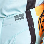 Pantalón Motocross Troy Lee Designs SE Pro Wavez Aqua Blanqueado Rendimiento Superior