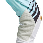 Pantalón Motocross Troy Lee Designs SE Pro Wavez Aqua Blanqueado Rendimiento Superior