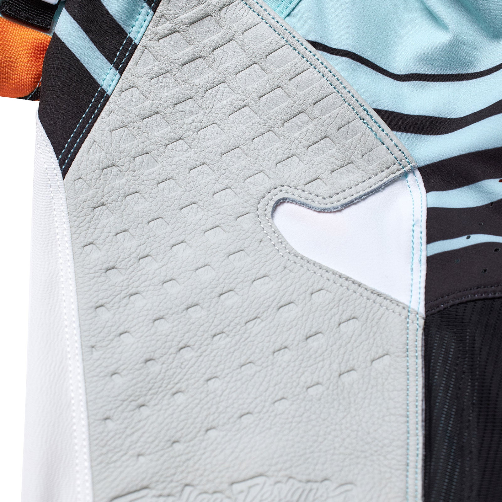 Pantalón Motocross Troy Lee Designs SE Pro Wavez Aqua Blanqueado Rendimiento Superior