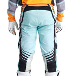 Pantalón Motocross Troy Lee Designs SE Pro Wavez Aqua Blanqueado Rendimiento Superior
