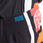 Pantalón Motocross Troy Lee Designs SE Pro Wavez Negro Multi - Rendimiento Superior