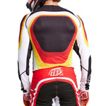 Maillot Motocross Troy Lee Designs SE Ultra Reverb Rojo/Blanco Ventilado Rendimiento Superior