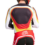 Maillot Motocross Troy Lee Designs SE Ultra Reverb Rojo/Blanco Ventilado Rendimiento Superior