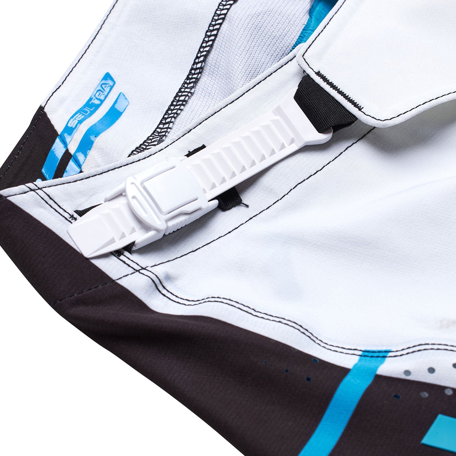 Pantalones Motocross Troy Lee Designs SE Ultra Reverb Negro/Azul Rendimiento Superior