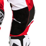 Pantalón Motocross Troy Lee Designs SE Ultra Reverb Rojo/Blanco - Máximo Rendimiento y Ventilación