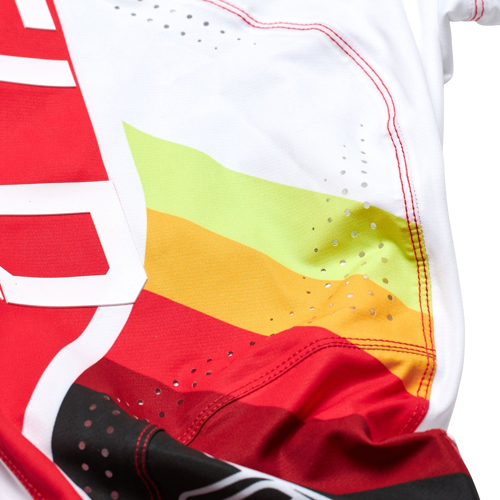 Pantalón Motocross Troy Lee Designs SE Ultra Reverb Rojo/Blanco Rendimiento Superior