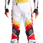 Pantalón Motocross Troy Lee Designs SE Ultra Reverb Rojo/Blanco - Máximo Rendimiento y Ventilación