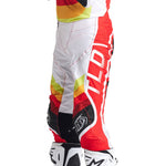 Pantalón Motocross Troy Lee Designs SE Ultra Reverb Rojo/Blanco - Máximo Rendimiento y Ventilación
