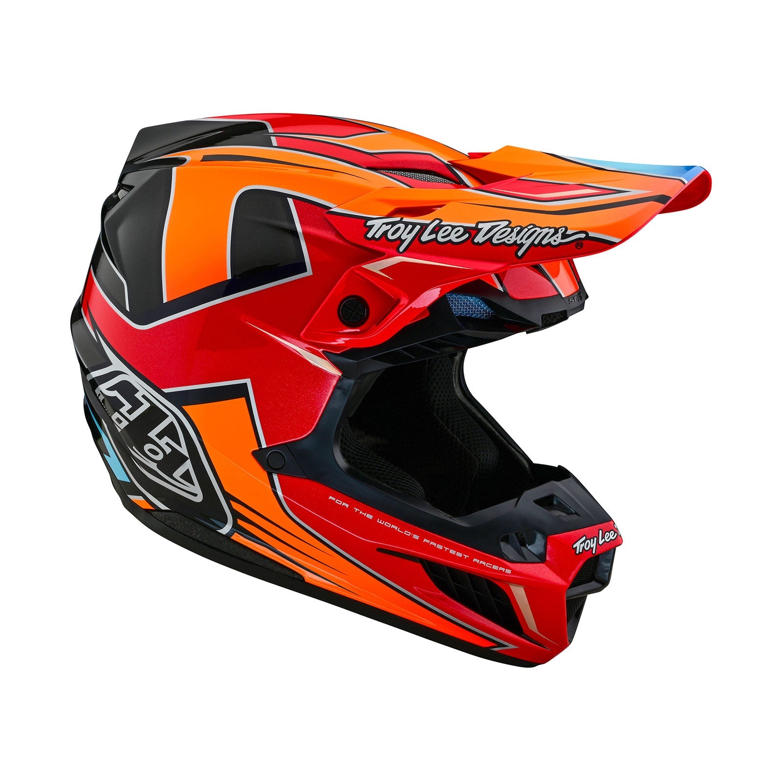 Casco Compuesto Troy Lee Designs SE5 Efix Fuego: Protección Avanzada Motocross Rendimiento Superior