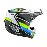 Casco Troy Lee Designs SE5 Compuesto Reverb Blanco/Azul: Protección MIPS Integra Avanzada
