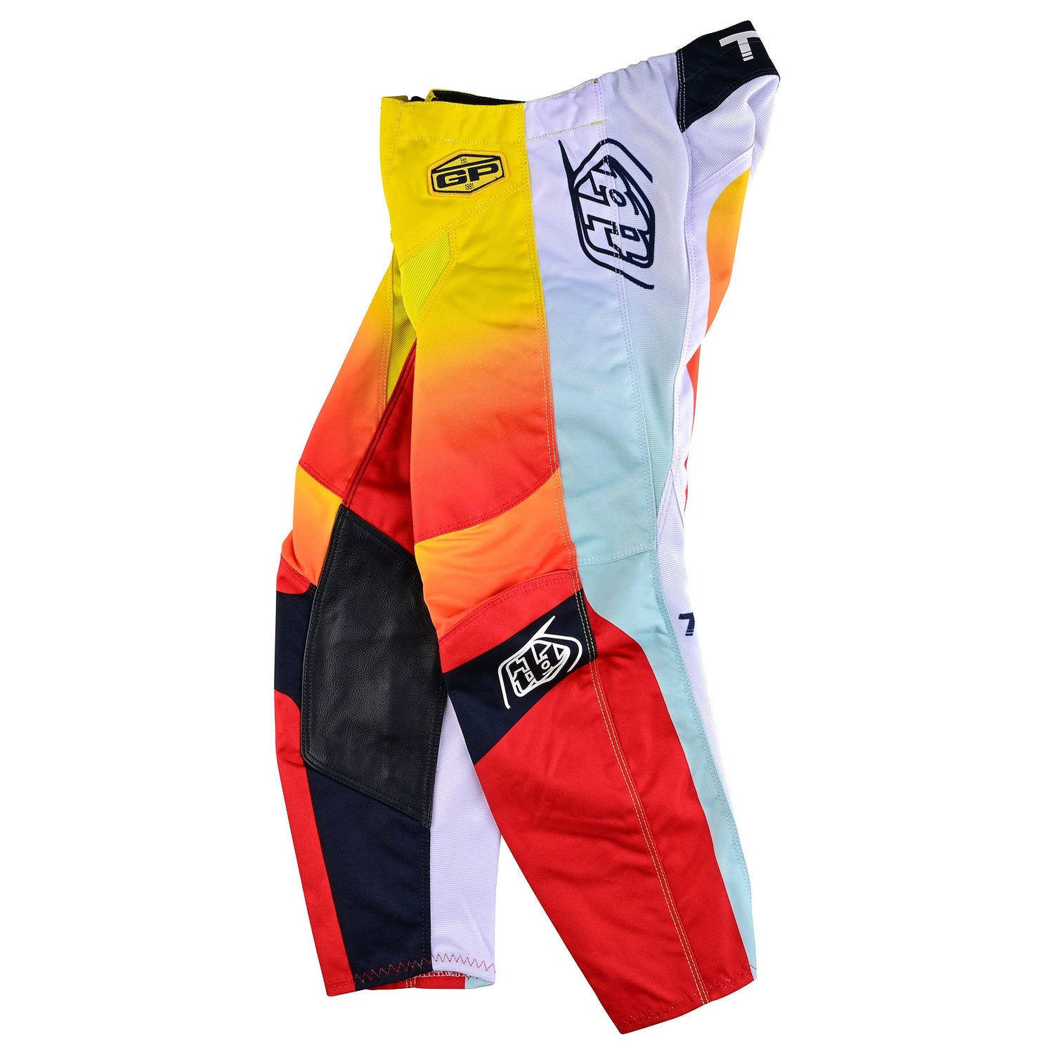 Pantalón Motocross Juvenil TLD GP Arc Amarillo Ácido Rojo Duradero Rendimiento