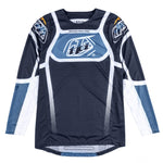 Maillot GP Pro Air Troy Lee Designs Bandas Azul Marino Transpirable Moto Enduro
