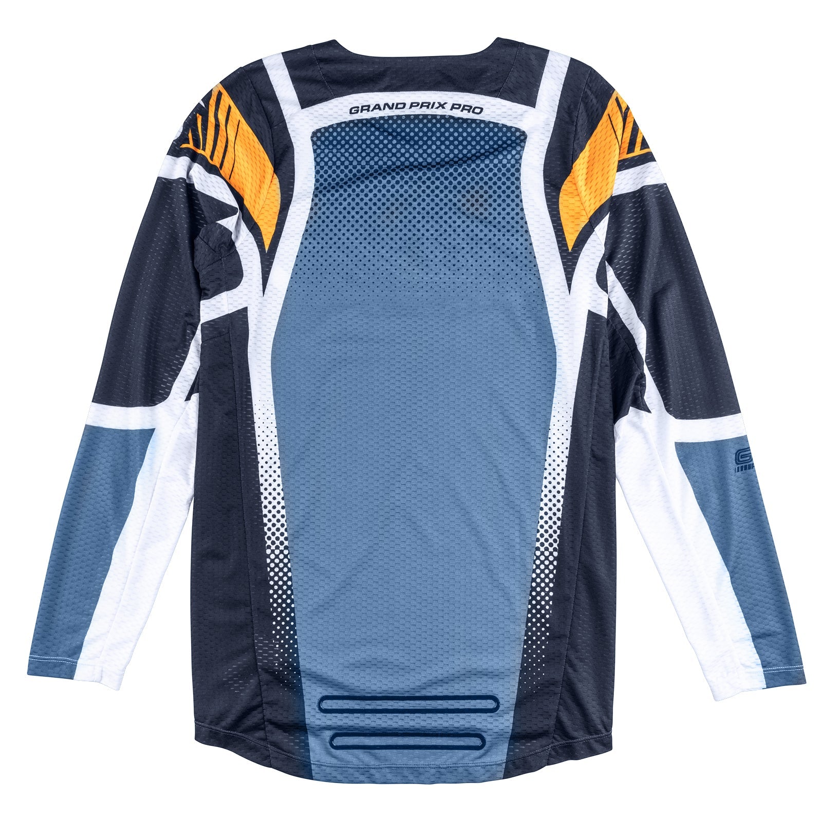 Maillot GP Pro Air Troy Lee Designs Bandas Azul Marino Transpirable Moto Enduro