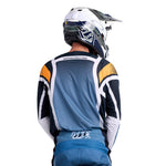 Maillot GP Pro Air Troy Lee Designs Bandas Azul Marino Transpirable Moto Enduro