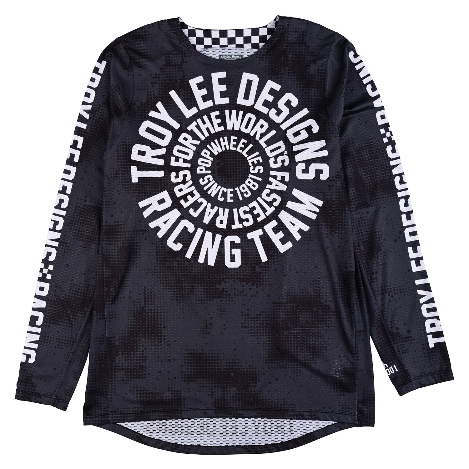 Maillot Troy Lee Designs GP Pro Air Carlsbad 97 Negro: Transpirabilidad Superior Motocross