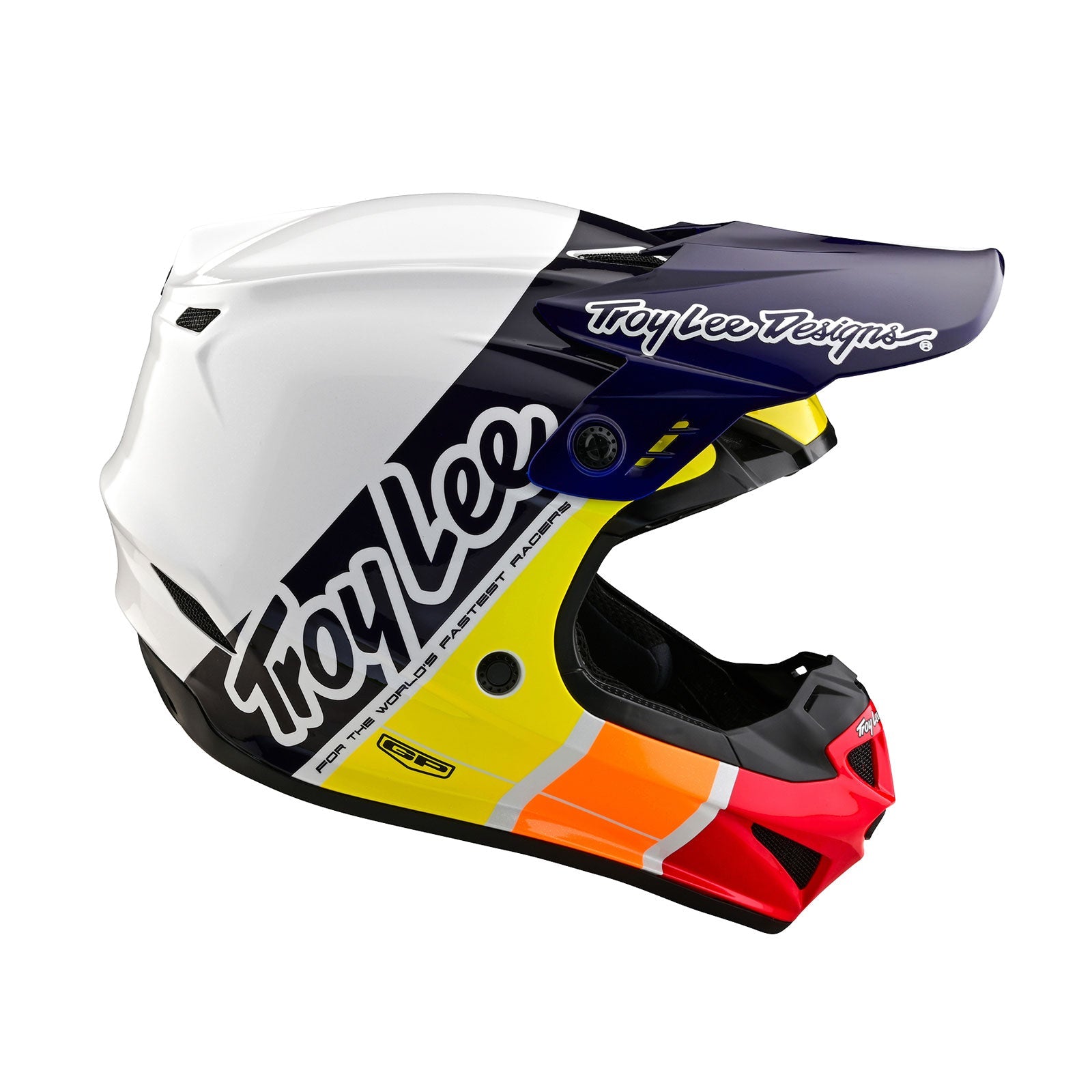 Casco Troy Lee Designs GP Juvenil: Protección Superior, Confort y Estilo Sunrise