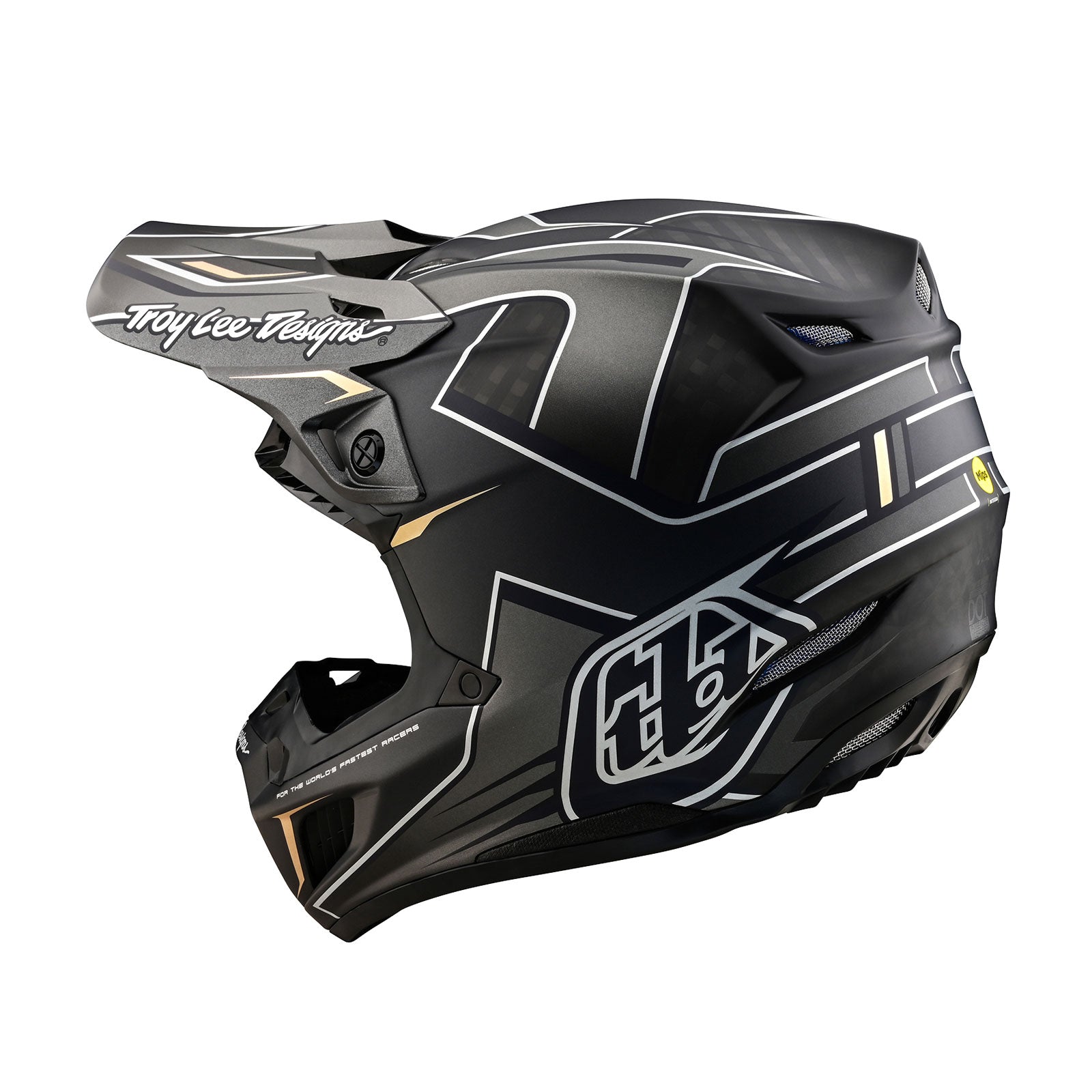 Casco Troy Lee Designs SE5 Carbono MIPS Efix Negro: Protección Avanzada Off-Road