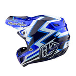 Casco Troy Lee Designs SE5 Composite MIPS Ever Blue Moto Cross