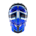 Casco Troy Lee Designs SE5 Compuesto MIPS Integra Azul Ever para Moto