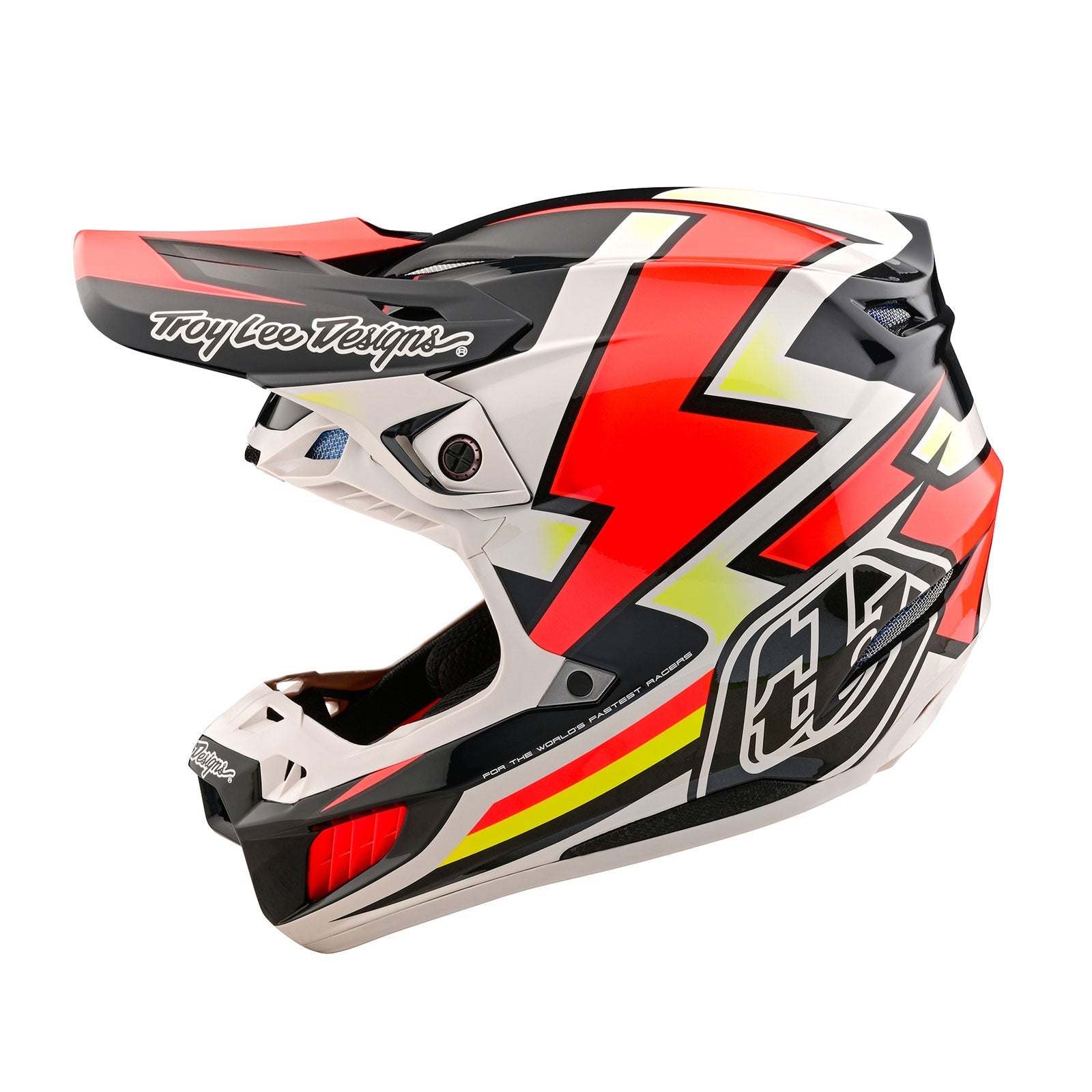 Casco Compuesto Troy Lee Designs SE5 Ever Amarillo: Protección Avanzada MIPS Motocross Off-Road