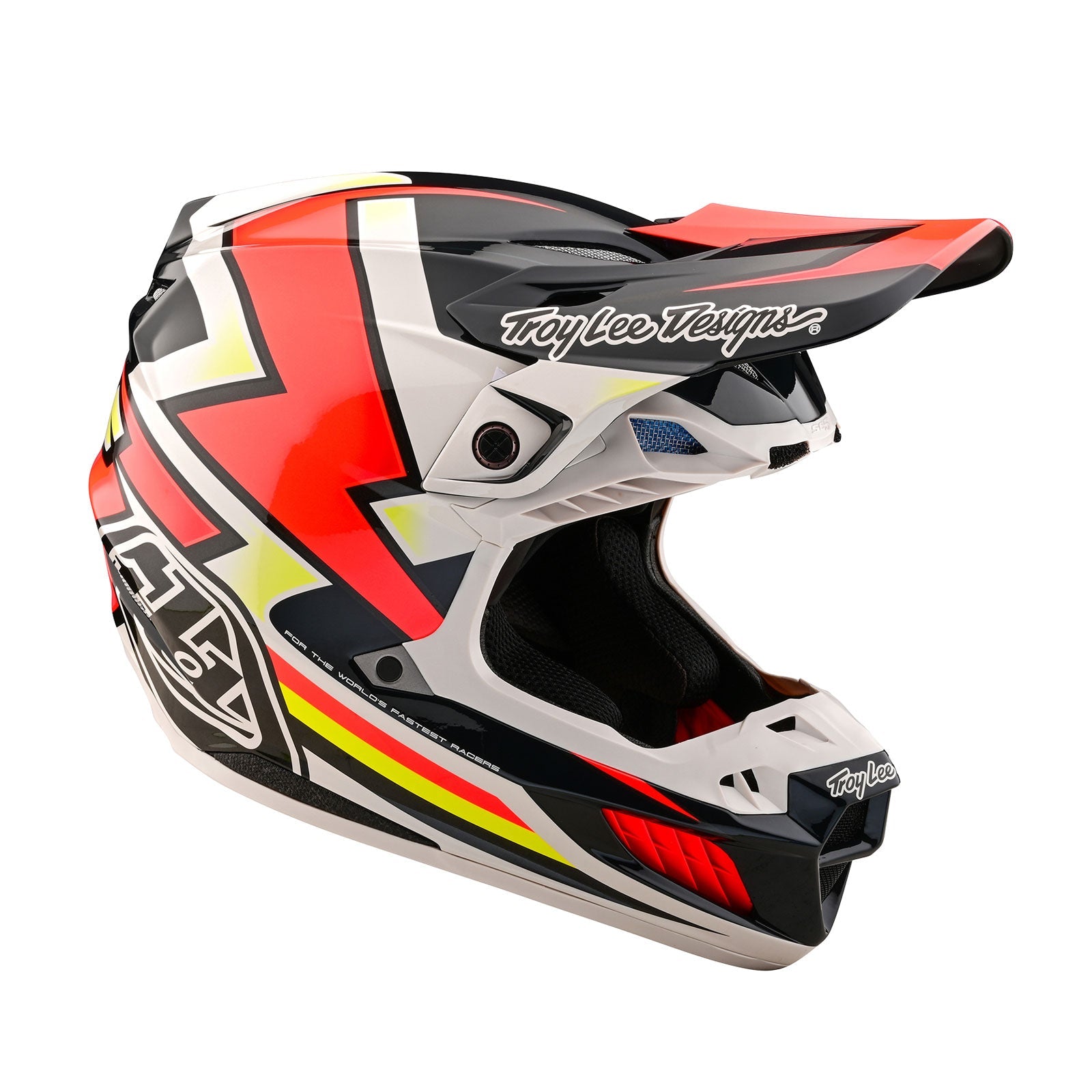 Casco Compuesto Troy Lee Designs SE5 Ever Amarillo: Protección Avanzada MIPS Motocross Off-Road