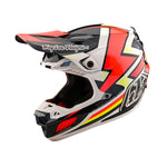 Casco Compuesto Troy Lee Designs SE5 Ever Amarillo: Protección Avanzada MIPS Motocross Off-Road