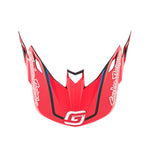 Casco Motocross Troy Lee Designs SE5 Composite MIPS GasGas Fumes Rojo/Negro