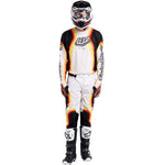 Maillot Troy Lee Designs SE Ultra Blurr Amarillo Transpirable Motocross MX