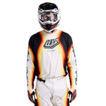 Maillot Troy Lee Designs SE Ultra Blurr Amarillo Transpirable Motocross MX