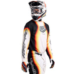 Maillot Troy Lee Designs SE Ultra Blurr Amarillo Transpirable Motocross MX