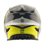 Casco Troy Lee Designs GP Pro con MIPS Crossover Gris/Amarillo Flúor, Protección Motocross Superior