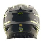 Casco Troy Lee Designs GP Pro Segment Mips Amarillo Flúor/Negro Ligero Motocross