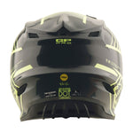 Casco Motocross Troy Lee Designs GP Pro Juvenil MIPS Amarillo Fluorescente Ventilación Avanzada