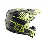 Casco Troy Lee Designs GP Pro Segment Mips Amarillo Flúor/Negro Ligero Motocross