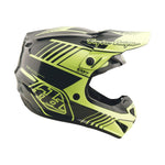 Casco Motocross Troy Lee Designs GP Pro Juvenil MIPS Amarillo Fluorescente Ventilación Avanzada