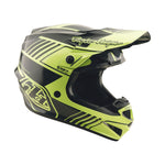 Casco Motocross Troy Lee Designs GP Pro Juvenil MIPS Amarillo Fluorescente Ventilación Avanzada