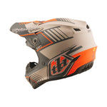Casco de Motocross Troy Lee Designs GP Pro Mips Segment Taupe Ligero