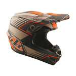 Casco de Motocross Troy Lee Designs GP Pro Mips Segment Taupe Ligero