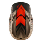 Casco de Motocross Troy Lee Designs GP Pro Mips Segment Taupe Ligero