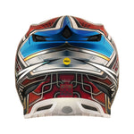 Casco Motocross Carbono SE5 MIPS Integrado Lowrider Plateado Protección Superior Ligero
