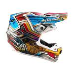 Casco Motocross Carbono SE5 MIPS Integrado Lowrider Plateado Protección Superior Ligero
