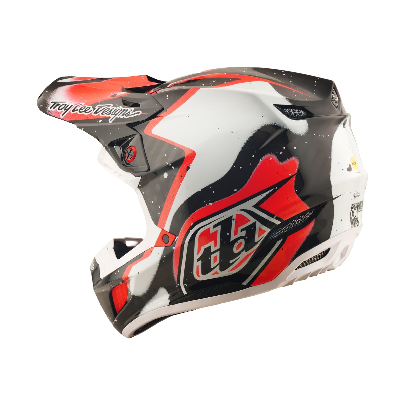 Casco Motocross TLD SE5 Carbono MIPS Integra: Protección Superior Ligera Todoterreno
