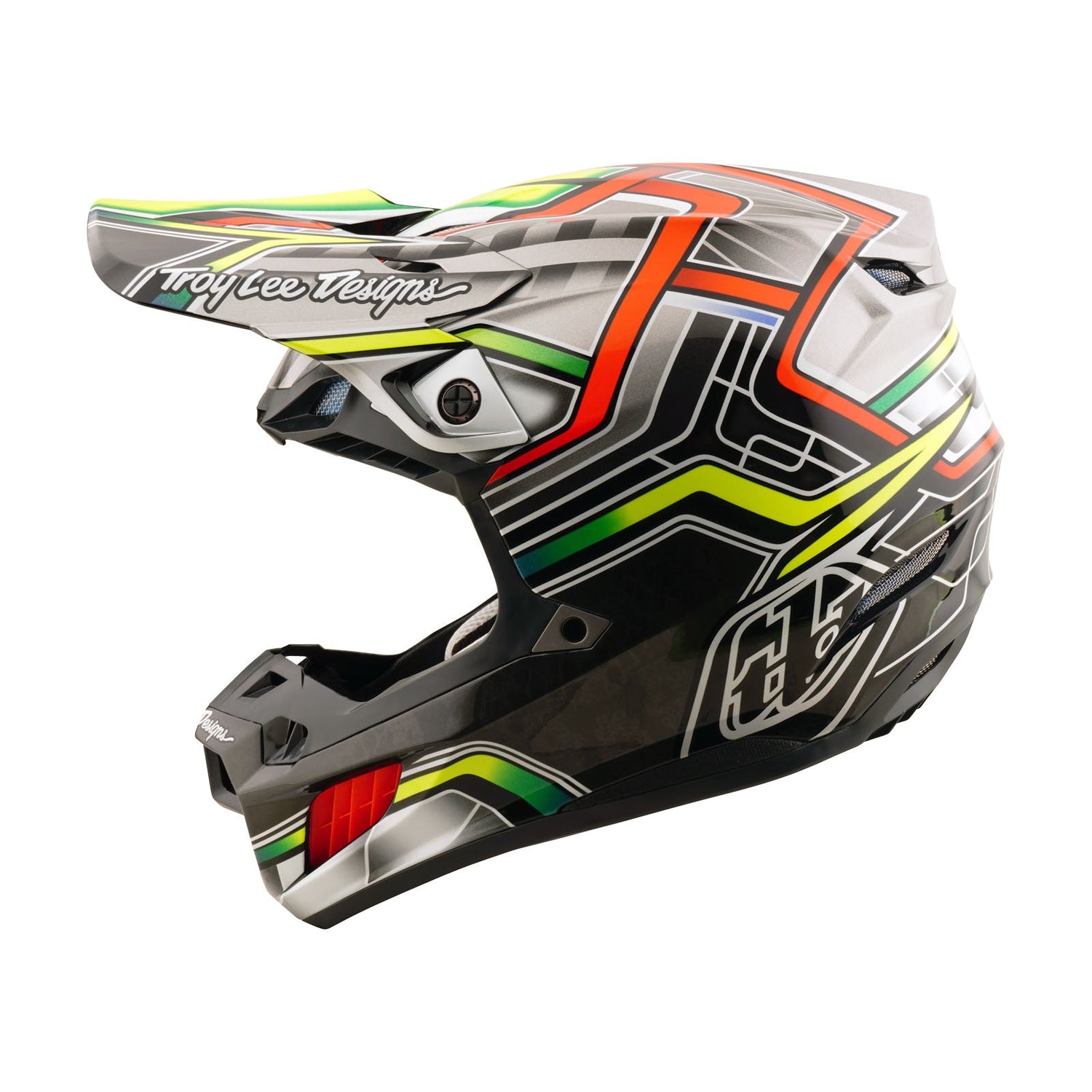Casco Troy Lee Designs SE5 Compuesto MIPS Lowrider Gris: Seguridad, Protección Avanzada, Rendimiento