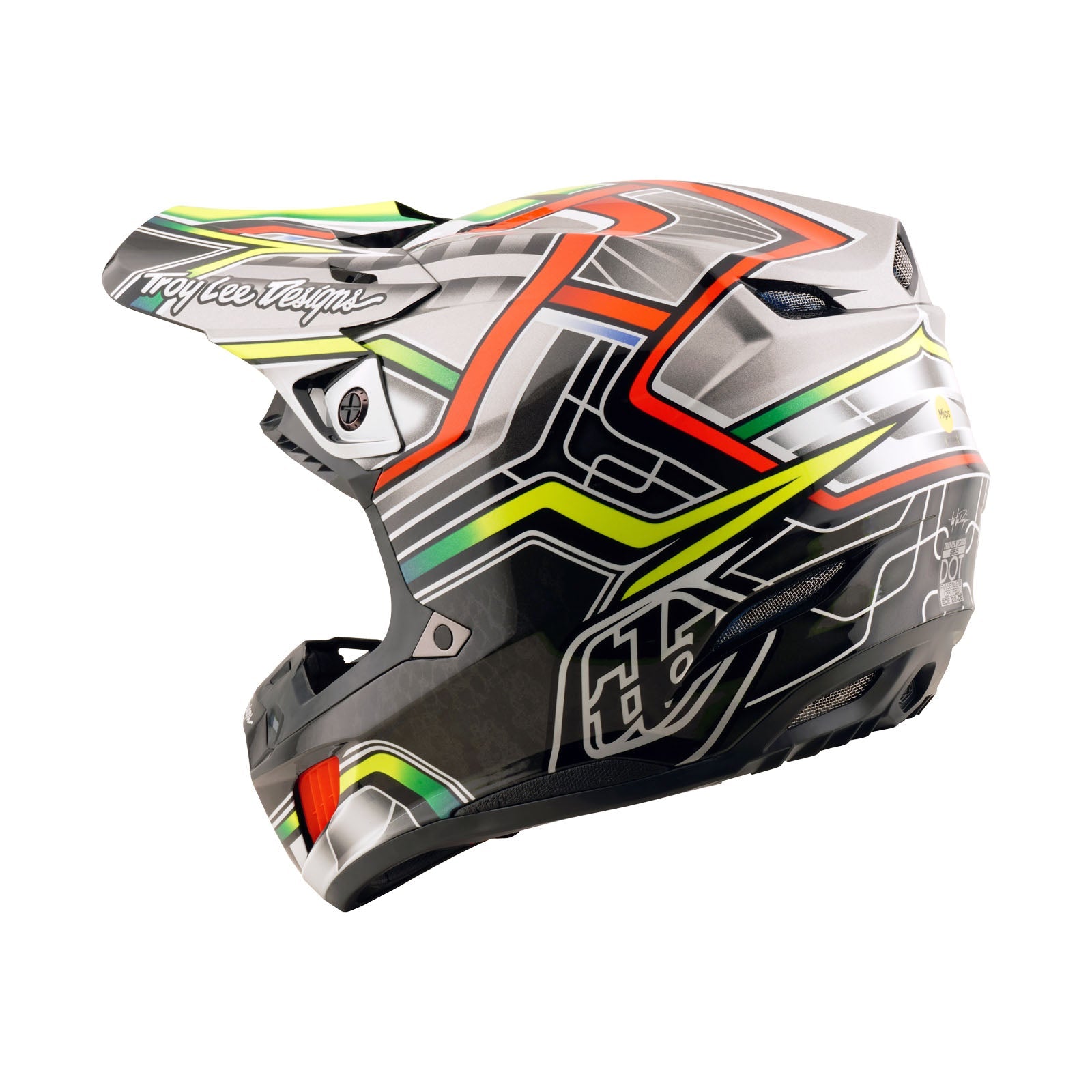 Casco Troy Lee Designs SE5 Compuesto MIPS Lowrider Gris: Seguridad, Protección Avanzada, Rendimiento