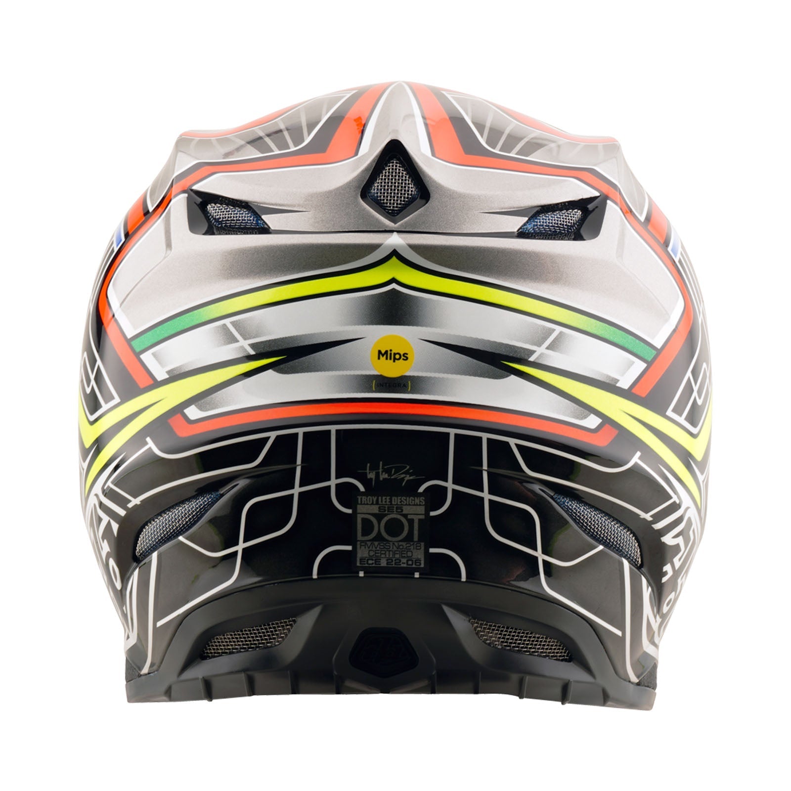Casco Troy Lee Designs SE5 Compuesto MIPS Lowrider Gris: Seguridad, Protección Avanzada, Rendimiento