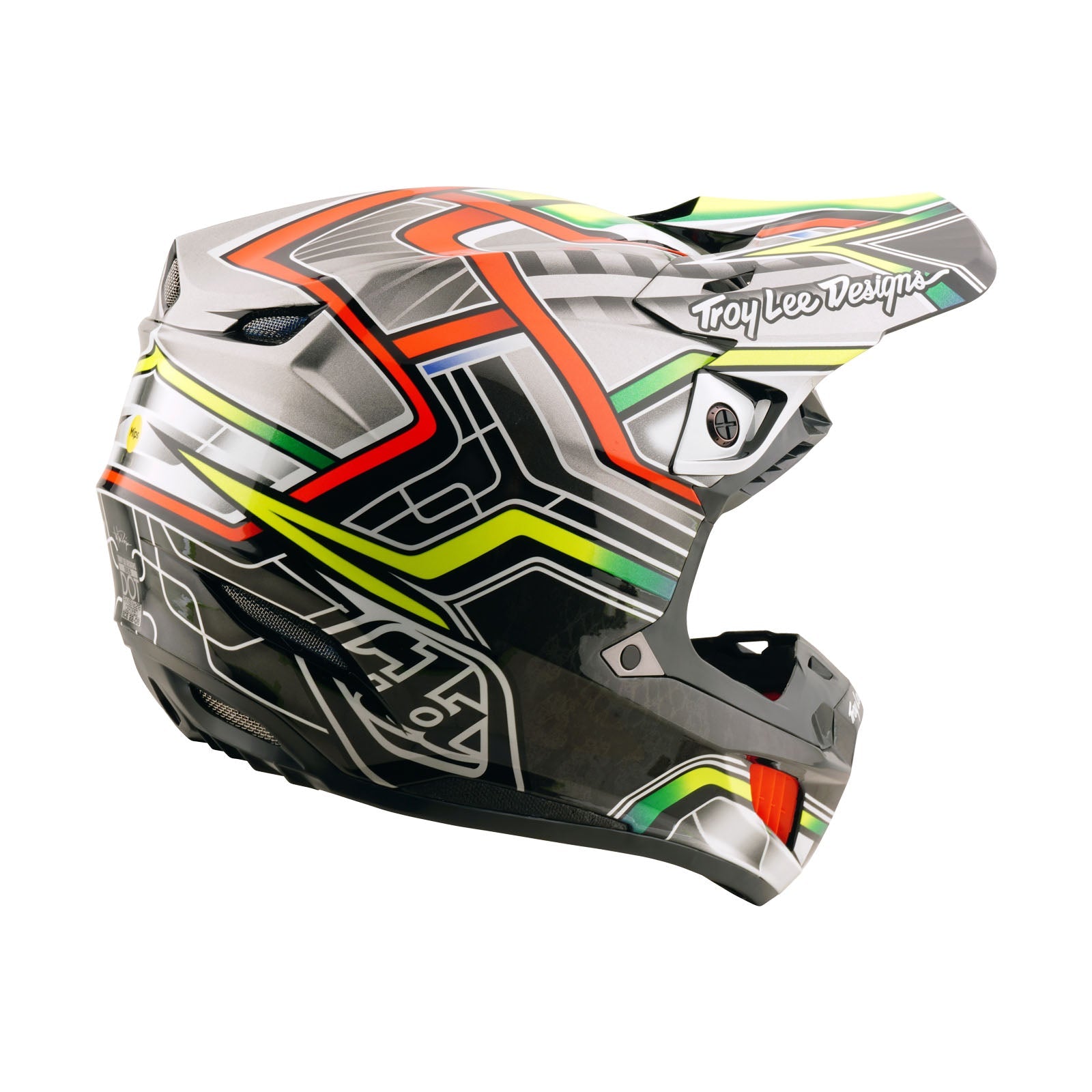 Casco Troy Lee Designs SE5 Compuesto MIPS Lowrider Gris: Seguridad, Protección Avanzada, Rendimiento