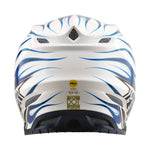 Casco Troy Lee Designs SE5 Compuesto Azul Torched MIPS Integra Protección Off-Road