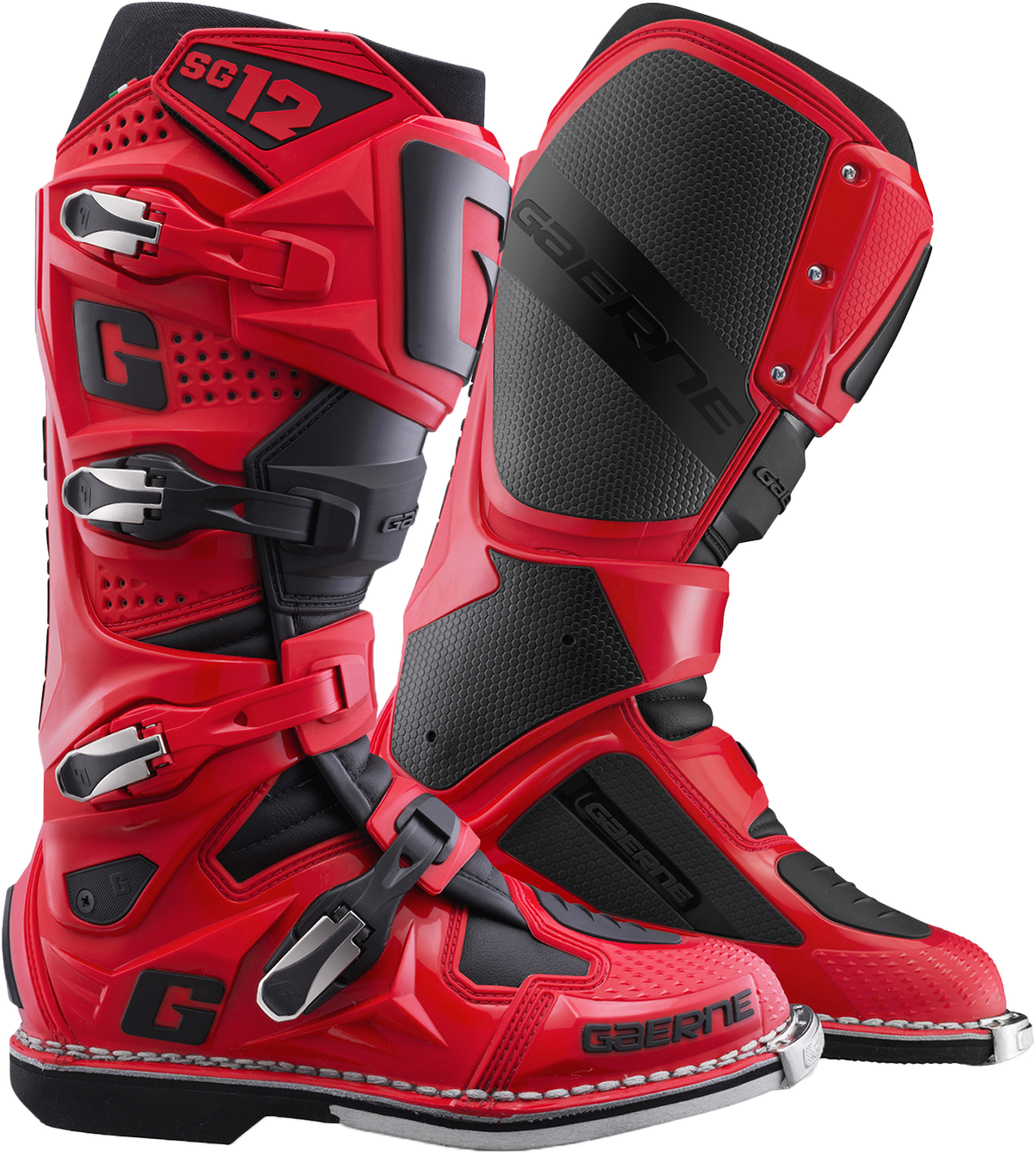 BOTAS GAERNE SG-12 ROJO/NEGRO