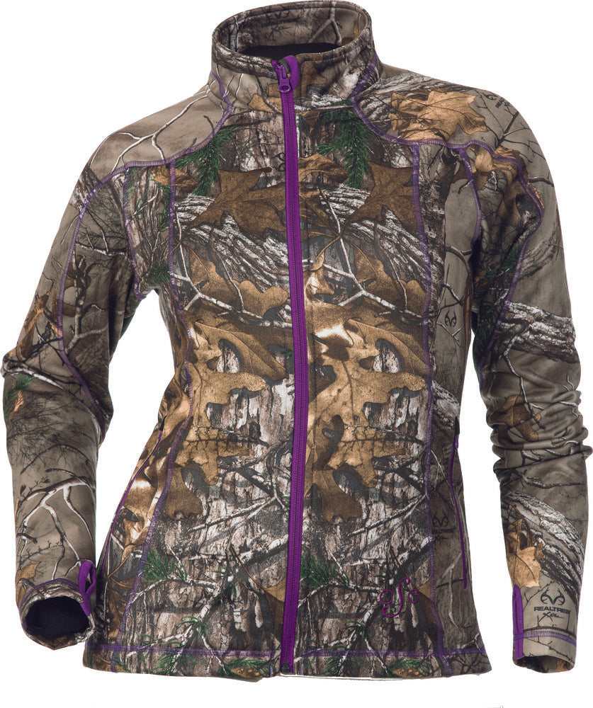 CHAQUETA PERFORMANCE FLEECE DSG REALTREE PURPURA