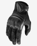 Guantes Moto EVS Sports Assen Cuero y Malla Protección Carbono Transpirable